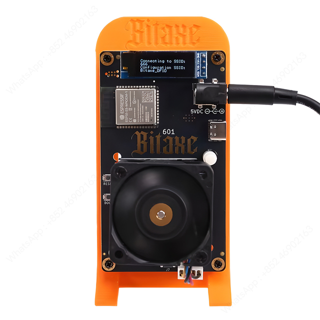 1.2TH SHA256 Bitaxe Gamma 601 Bitcoin Solo Miner Open Source Low Power ASIC