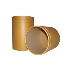 Vente en gros de boîtes d'emballage en carton recyclé, fûts ronds en fibres (36x50cm) avec un bon emballage logistique - Product Image 2