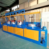 Machine à tréfiler automatique à poulie avec commande PLC et production à haute vitesse
