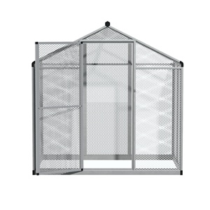Toptan dekoratif beyaz Metal kuş Aviary kafes düğün