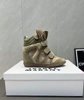 Nouvelles Chaussures Montantes ISA Isa 2026 pour Femme à Talon Discret, Doublure Polaire, Chaussures de Sport Plates Chaudes avec Fermeture Auto-agrippante