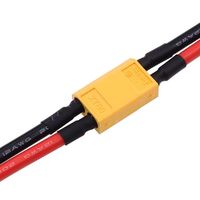 Ensemble de faisceau de câbles de chargeur personnalisé Xt30 Xt60 Xt90, résistant aux hautes températures, avec gaine en silicone plaqué or pour moto