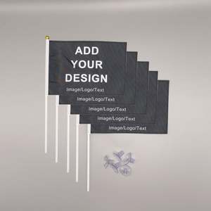 Drapeaux miniatures personnalisés avec ventouse, sur mesure, pour la décoration intérieure et extérieure des maisons, jardins et cours. - Product Image 6