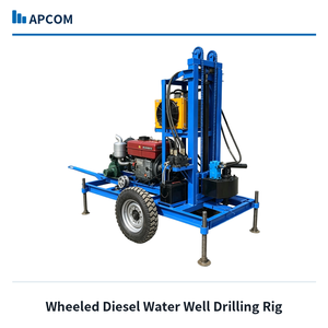 เครื่องเจาะบ่อน้ำดีเซลจากโรงงานโดยตรง พร้อมมอเตอร์ปั๊มน้ำ 3kW 4kW ท่อเจาะขนาด 50 มม. เครื่องแบบพกพา ความลึกสูงสุด 150 ม. สำหรับส่งออก - Product Image 4