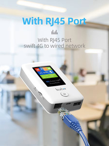 Karbor 6000MAh Xách Tay Mi-Fi <span class=keywords><strong>Router</strong></span> Ngân Hàng Điện Sim Chủ Thẻ Voip QOS 12 Giờ Hoạt Động Thường Xuyên 2.4G 5G 300Mbps Max Wifi 6 - Product Image 6