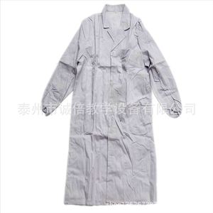 Bata de laboratorio blanca, talla única, ropa de trabajo para laboratorio, J82001, equipo de laboratorio químico, instrumentos didácticos. - Product Image 3