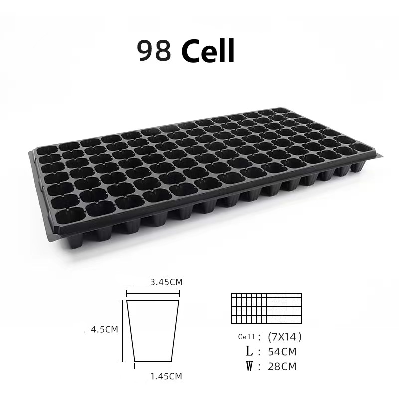 98 cellules noires