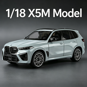 Modellino Auto HMB X5M in Lega Pressofusa, Giocattolo per Bambini con Sospensioni di Alta Qualità, Scala 1:18, Unisex, Senza Batteria - Product Image 1