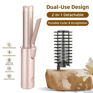 Fer à cheveux sans fil multi-styles 2-en-1 : lisseur et boucleur en un seul outil - Product Image 4