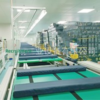 Ligne d'assemblage informatique, serveur en rack, téléviseur à cristaux liquides, ligne d'équipement de production en chaîne à grande vitesse
