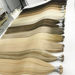 Extensiones de Cabello Natural Sin Procesar FH, Proveedores de Cabello Humano Europeo de un Solo Donante, Genius Weft - Product Image 5