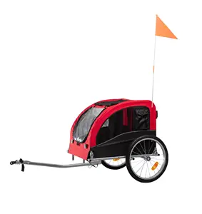 Productos de viaje para mascotas, carrito para perros, cochecito de gran tamaño, <span class=keywords><strong>remolque</strong></span> de <span class=keywords><strong>bicicleta</strong></span> - Product Image 1