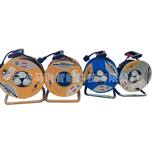 Anh tiêu chuẩn 1.25 vuông ba lõi điện dây Reel 250V ổ cắm 60m dây Reel nam BS nữ IEC cuối loại 16A đánh giá 25m - Product Image 1