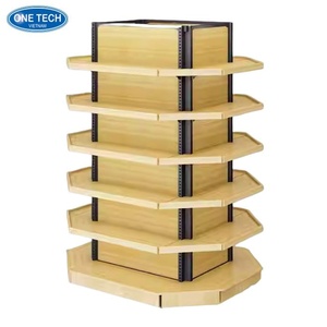 Étagères de présentation autoportantes / présentoirs Vietnam One Tech Wood Display Rack, étagère de présentation légère - Product Image 1