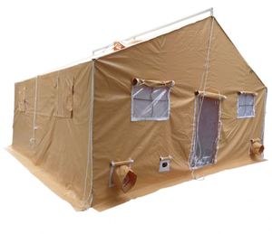 Tente de secours extérieure imperméable personnalisée pour le désert, en tissu PVC, utilisée en conditions de terrain 3x4 4x4 4x6 - Product Image 4