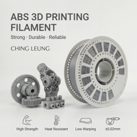 Filament ABS personnalisé avec logo, 1,75 mm, bobine de 1 kg, pour imprimante 3D FDM, haute précision, sans déformation, robuste, lisse, qualité ingénierie, OEM, en vrac, sous vide