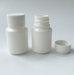 ขวด40CC 30CC 15มล. 20มล. 45CC ยาพลาสติก HDPE เกรดอาหาร60CC ขนาด50มล. พร้อมฝาปิดเพื่อความปลอดภัยสำหรับเด็ก - Product Image 5