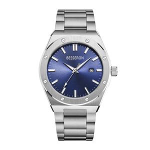 Fabricante de Relojes en China, Relojes Clásicos para Hombre, Esfera Redonda de 42 mm, Relojes de Cuarzo de Acero Inoxidable, Reloj de Pulsera para Negocios - Product Image 1