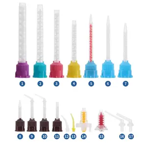 कारखाने प्रत्यक्ष रंगीन दंत डिस्पोजेबल सिलिकॉन छाप सामग्री दंत उपयोग के लिए मिश्रण सुझाव