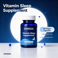 Complément alimentaire pour le sommeil SIWEIDA, 60 capsules végétaliennes, complément alimentaire