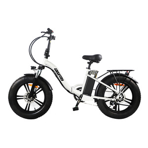 <span class=keywords><strong>Vélo</strong></span> électrique de ville 7 vitesses 350W Bicicleta <span class=keywords><strong>Vélo</strong></span> électrique 20 pouces Pneus larges Vélos électriques pour adultes - Product Image 2
