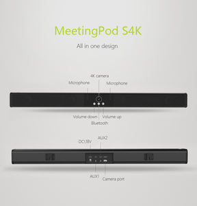 Riotoch MeetingPod — équipement <span class=keywords><strong>de</strong></span> réunion vidéo, caméra <span class=keywords><strong>de</strong></span> réunion tout-en-un avec microphones et haut-parleurs - Product Image 2