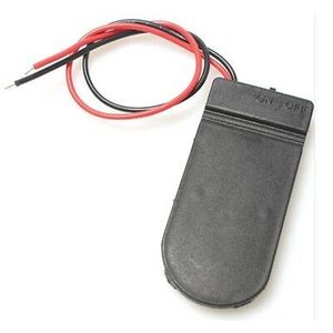 Porta baterías Cr2032 para 2 baterías con interruptor de encendido/apagado - Product Image 1