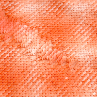 Robe de soirée scintillante corail pour filles, robe de bal sans manches, tenue d'anniversaire, vêtements pour enfants, fournisseur d'usine