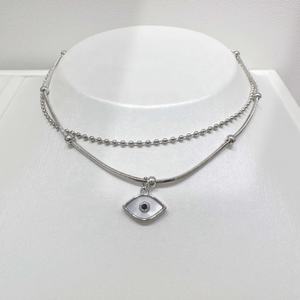 Pulsera de plata 925 con dije de ojo turquesa, joyería de moda para mujer, pulsera de gemas personalizada, pulsera de cadena tipo tenis. - Product Image 2