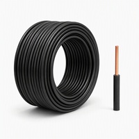 Câble unipolaire solide en cuivre BV avec isolation en PVC 300/500V pour câblage domestique, bâtiment, industrie et installations publiques