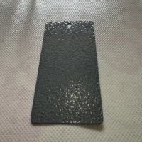 Peinture en poudre électrostatique antistatique gris signalisation routière haute texture martelée