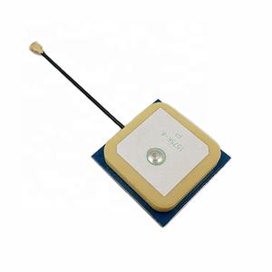 25*25*4mm interne <span class=keywords><strong>GPS</strong></span> GLONASS/GNSS actieve keramische patchantenne met MHF1/U.FL/SMA/FAKRA connector - Product Image 1