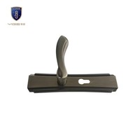 Ensemble de poignées de porte classiques en alliage de zinc bronze avec interaxe de 72 mm, certifié CE, pour quincaillerie de porte intérieure – Vente directe usine