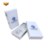 Prix d'usine Personnaliser le couvercle et la base de boîte de téléphone rigide Emballage de cadeau en carton blanc écologique Boîtes mobiles pour Iphone