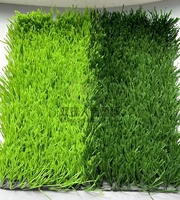 Gazon artificiel de football en monofilament de type remplissage, hauteur 50 mm, remplissage sable-caoutchouc, terrain de sport extérieur résistant à l'usure