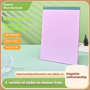 Cuaderno <span class=keywords><strong>de</strong></span> página cuadrada Simple <span class=keywords><strong>de</strong></span> 0,5mm <span class=keywords><strong>de</strong></span> ancho, papelería fácil para estudiantes, cuaderno <span class=keywords><strong>de</strong></span> notas en blanco con animales, línea Horizontal superior - Product Image 2