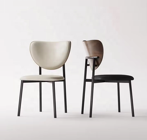 Chaise de <span class=keywords><strong>salle</strong></span> <span class=keywords><strong>à</strong></span> <span class=keywords><strong>manger</strong></span> de style médiéval haut de gamme avec revêtement en cuir, design ergonomique pour <span class=keywords><strong>salle</strong></span> <span class=keywords><strong>à</strong></span> <span class=keywords><strong>manger</strong></span> - Product Image 3