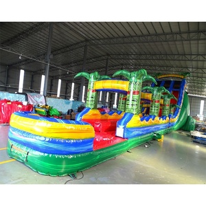 Structure <span class=keywords><strong>gonflable</strong></span> aquatique pour adultes, trampoline personnalisé <span class=keywords><strong>avec</strong></span> toboggan, aire de jeux flottante amusante pour l'été - Product Image 6