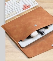 Carpeta de Cuero para Documentos al por Mayor con Cierre a Presión, Organizador de Archivos para Oficina, Bolsa con Asa y Correa