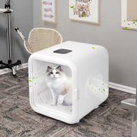 Europa Japan Maßgefertigte 60L Umweltfreundliche Geräuscharme Hunde-Wärme- und Kühlbox Moderne Smarte APP-gesteuerte Automatische Haustier-Trockenbox