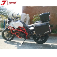 Boîte à bagages en alliage d'aluminium JPAD J-B2 pour moto BMW1200/1250GS Adv - Boîte supérieure 45L et boîtes latérales 40L
