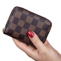 Dompet Kartu Wanita Tipis Elegan Premium Anti-RFID Kapasitas Besar All-in-One Anti-Degaussing Fashion