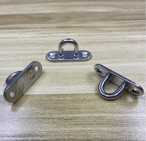 Plaque ovale marine en acier inoxydable en forme de U pour fixation sur pont de <span class=keywords><strong>bateau</strong></span> - Product Image 4