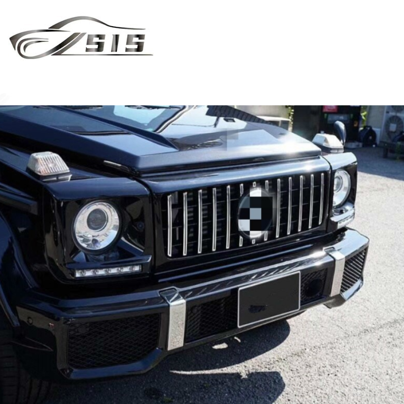mercedes g500 w463 front mesh grill