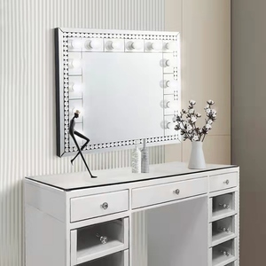 Coiffeuse de <span class=keywords><strong>bureau</strong></span> la plus populaire avec miroir à led Meubles de chambre à coucher Coiffeuse - Product Image 2