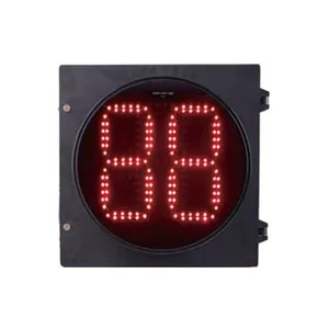 2 Digital LED Traffic Light Countdown Timer