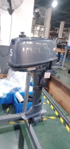 Moteur à essence portable de haute qualité 5HP pour bateau de pêche, vente d'usine, prix compétitif, même qualité que Yamaha - Product Image 2