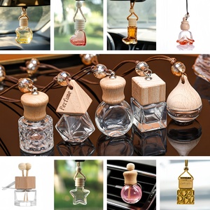 Nuovo Design: Bottiglia di Vetro <span class=keywords><strong>a</strong></span> Forma di <span class=keywords><strong>Zucca</strong></span> da 8ml per Diffusore di Profumo da Auto, con Coperchio in Legno e Confezione Regalo - Product Image 6