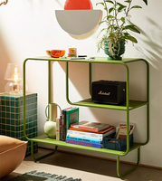Table basse d'appoint en métal à 3 niveaux, design nordique moderne et simple, pour salon, vente en gros d'usine BSCI Eaho YS-Z03