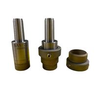 Cloche de perçage en verre fileté siamoise, mèche de forage en diamant bronze aiguisé